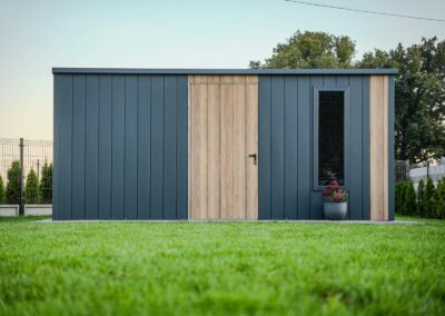 Domek narzędziowy 5x3m, model: Luga