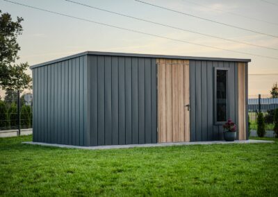 Domek narzędziowy 5x3m, model: Luga