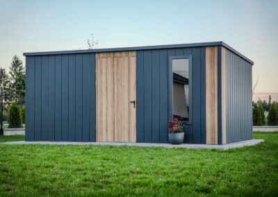 Domek narzędziowy 5x3m, model: Luga