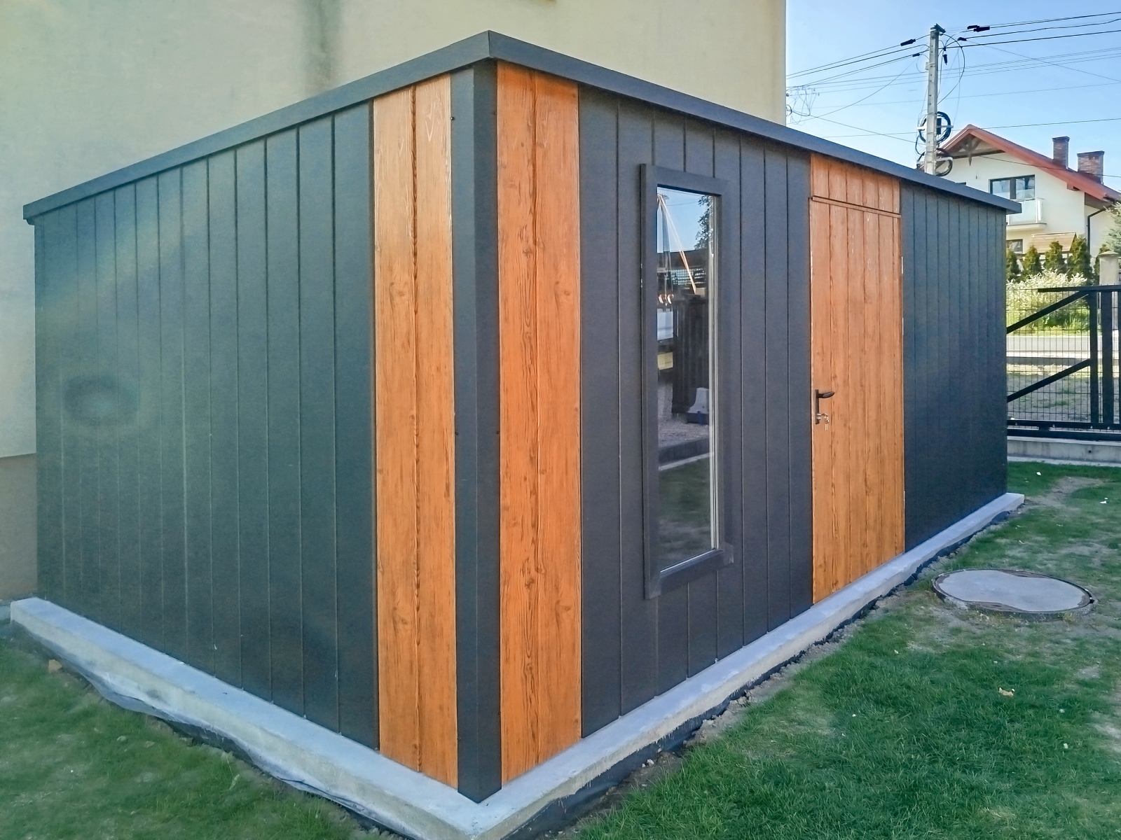 Domek narzędziowy / schowek ogrodowy, 5x3m, model: D03 - obrazek 3