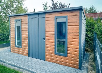 Domek na narzędzia do ogrodu 4x2m Kola