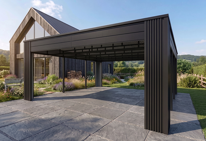 Kojec dla dwóch psów o wymiarach 6x3m
